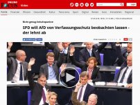 Bild zum Artikel: Nicht genug Anhaltspunkte - SPD will AfD von Verfassungsschutz beobachten lassen - der lehnt ab