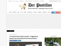 Bild zum Artikel: 'Ich wollte immer Maler werden': Poggenburg bewirbt sich nach Rücktritt für Kunststudium