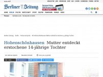 Bild zum Artikel: Hohenschönhausen: Mutter entdeckt erstochene 14-jährige Tochter