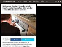 Bild zum Artikel: Rührende Geste: Strache stellt Ehefrau die Backofen-Uhr wieder sechs Minuten nach vorne
