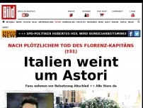 Bild zum Artikel: Nach plötzlichem Tod - Italien weint um Astori