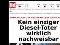 Bild zum Artikel: Verpfuschte Abgas-Studie - Kein einziger Diesel-Toter wirklich nachweisbar