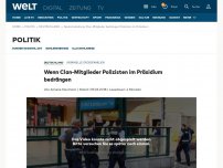 Bild zum Artikel: Wenn Clan-Mitglieder Polizisten im Präsidium bedrängen