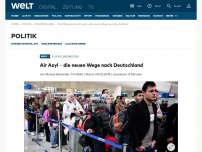 Bild zum Artikel: Air Asyl – die neuen Wege nach Deutschland
