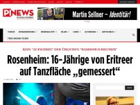 Bild zum Artikel: Kein 'Aufschrei' der üblichen 'Rassismus-Riecher' Rosenheim: 16-Jährige von Eritreer auf Tanzfläche „gemessert“