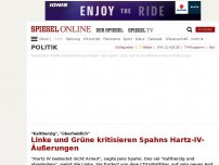 Bild zum Artikel: 'Kaltherzig', 'überheblich': Linke und Grüne kritisieren Spahns Hartz-IV-Äußerungen