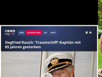 Bild zum Artikel: 'Traumschiff'-Kapitän Siegfried Rauch ist tot