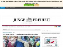 Bild zum Artikel: 2016 kamen mehr als 1,7 Millionen Ausländer nach Deutschland