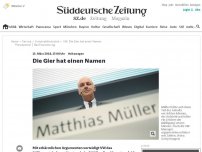 Bild zum Artikel: Die Gier hat einen Namen