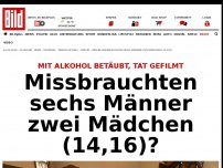 Bild zum Artikel: Tat gefilmt - Sechs junge Männer zwangen Mädchen zum Sex 