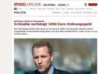Bild zum Artikel: AfD-Mann twittert Stimmzettel: Schäuble verhängt 1000 Euro Ordnungsgeld