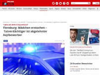 Bild zum Artikel: 'Lebte seit 2015 in Deutschland' - Tod von 17-Jähriger in Flensburg: Tatverdächtiger ist abgelehnter Asylbewerber