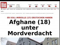 Bild zum Artikel: Er soll Mireille (17) erstochen haben - Afghane (18) unter Mordverdacht