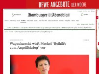 Bild zum Artikel: Waffenexporte: Wagenknecht wirft Merkel 'Beihilfe zum Angriffskrieg' vor