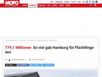 Bild zum Artikel: 779,1 Millionen: So viel gab Hamburg für Flüchtlinge aus