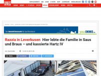 Bild zum Artikel: Razzia in Leverkusen: Hier lebte die Familie in Saus und Braus – und kassierte Hartz IV