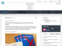 Bild zum Artikel: Broschüre ohne Worte: Katholischer Verlag provoziert AfD mit leeren Seiten