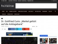 Bild zum Artikel: Dr. Gottfried Curio: „Merkel gehört auf die Anklagebank“