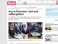 Bild zum Artikel: Die Sparpläne der Regierung: Asyl in Österreich: Jetzt wird radikal gekürzt