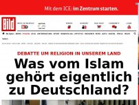 Bild zum Artikel: Religion in unserem Land - Was vom Islam gehört eigentlich zu Deutschland?