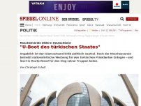Bild zum Artikel: Moscheeverein Ditib in Deutschland: 'U-Boot des türkischen Staates'