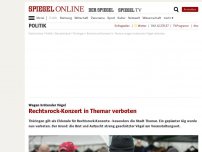 Bild zum Artikel: Wegen brütender Vögel: Rechtsrock-Konzert in Themar verboten