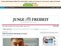 Bild zum Artikel: NRW-Innenminister erklärt Bürger zu Freiwild