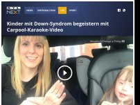 Bild zum Artikel: Kinder mit Down-Syndrom begeistern mit Carpool-Karaoke-Video