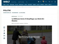 Bild zum Artikel: 1,6 Millionen Hartz-IV-Empfänger aus Nicht-EU-Staaten