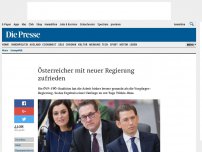 Bild zum Artikel: Österreicher mit neuer Regierung zufrieden