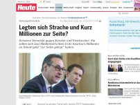 Bild zum Artikel: Körberlgeld-Vorwürfe: Legten sich Strache und Kurz Millionen zur Seite?