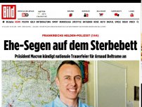 Bild zum Artikel: Arnaud Beltrame - Frankreichs Helden-Polizist wollte im Juni heiraten