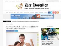 Bild zum Artikel: Wow! Dieser Mann hatte heute Nacht von 1:58 bis 3:01 Uhr Sex mit seiner Freundin