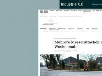 Bild zum Artikel: Mehrere Messerattacken am Wochenende