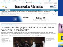 Bild zum Artikel: Burgwedel: Jugendlicher sticht 24-Jährige nieder