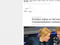 Bild zum Artikel: Franziska Giffey hält Gleichberechtigung durch die AfD für gefährdet