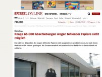 Bild zum Artikel: Flüchtlinge: Knapp 65.000 Abschiebungen wegen fehlender Papiere nicht möglich