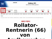 Bild zum Artikel: Wie fies! - Rollator-Rentnerin (66) von Asylbewerber überfallen