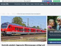 Bild zum Artikel: Kontrolle eskaliert: Aggressive Männergruppe schlägt und würgt Zugbegleiterin