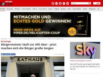 Bild zum Artikel: Burladingen - Bürgermeister läuft zur AfD über - jetzt machen sich die Bürger große Sorgen