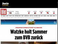 Bild zum Artikel: TV-Experte wird Berater - Watzke holt Sammer zum BVB zurück