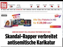 Bild zum Artikel: Kollegah - Skandal-Rapper verbreitet antisemitische Karikatur