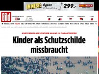 Bild zum Artikel: Islamistische Hamas in Gaza - Kinder als Schutzschilde missbraucht