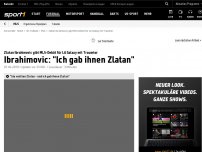 Bild zum Artikel: Irres Traum-Debüt von Ibrahimovic bei Galaxy