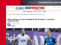 Bild zum Artikel: AfD-Frau Beatrix von Storch beleidigt den VfL Osnabrück - so grandios reagiert der Club