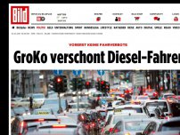 Bild zum Artikel: Vorerst keine Fahrverbote - GroKo verschont Diesel-Fahrer