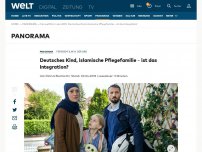 Bild zum Artikel: Deutsches Kind, islamische Pflegefamilie – ist das Integration?