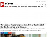 Bild zum Artikel: ÖVP und FPÖ: Österreichs Regierung beschließt Kopftuchverbot für Kindergärten und Schulen