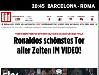 Bild zum Artikel: Davon sprechen heute ALLE - Ronaldos schönstes Tor aller Zeiten IM VIDEO!