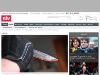Bild zum Artikel: Neun Bundesländer liefern Zahlen: Messerattacken in Deutschland nehmen zu